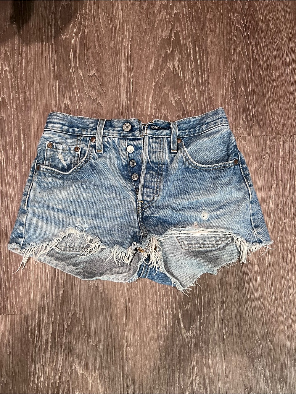 Levi's 501 Size 25 Denim Shorts